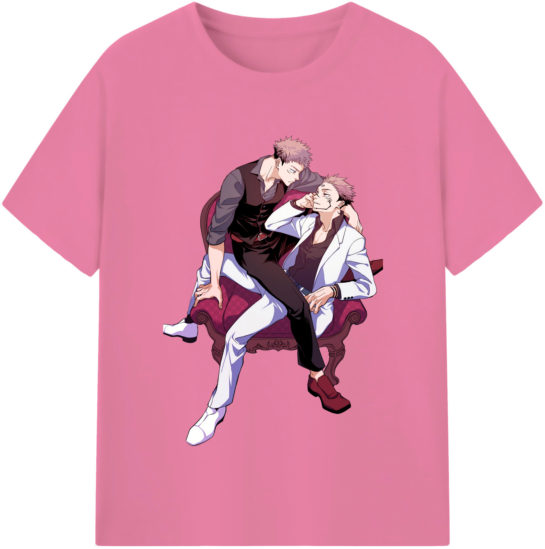 （画像用） 呪術廻戦 Jujutsu Kaisen 綿100％半袖Tシャツ（フロントプリント）